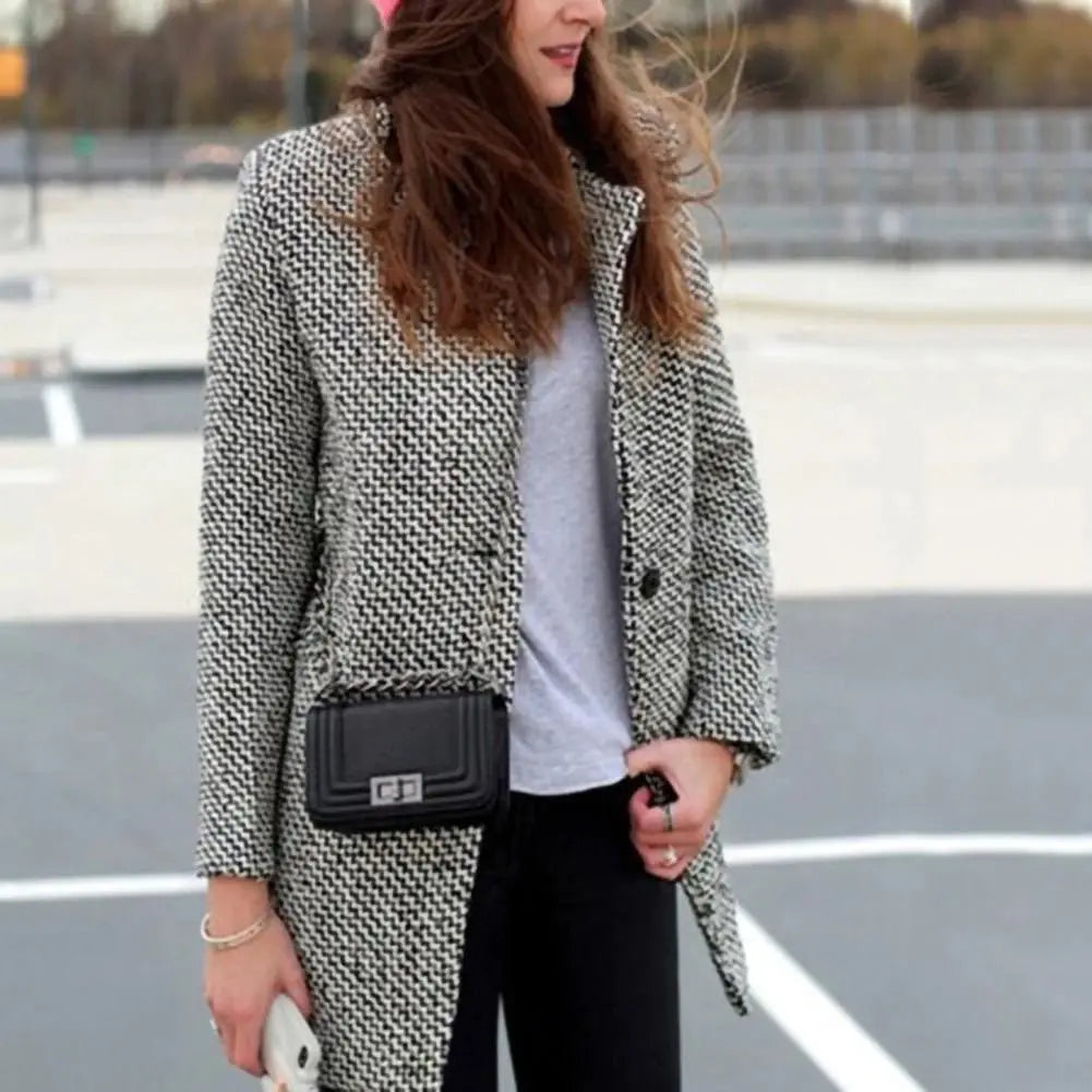 Claudia | Stylish Wool Coat for Autumn and Winter