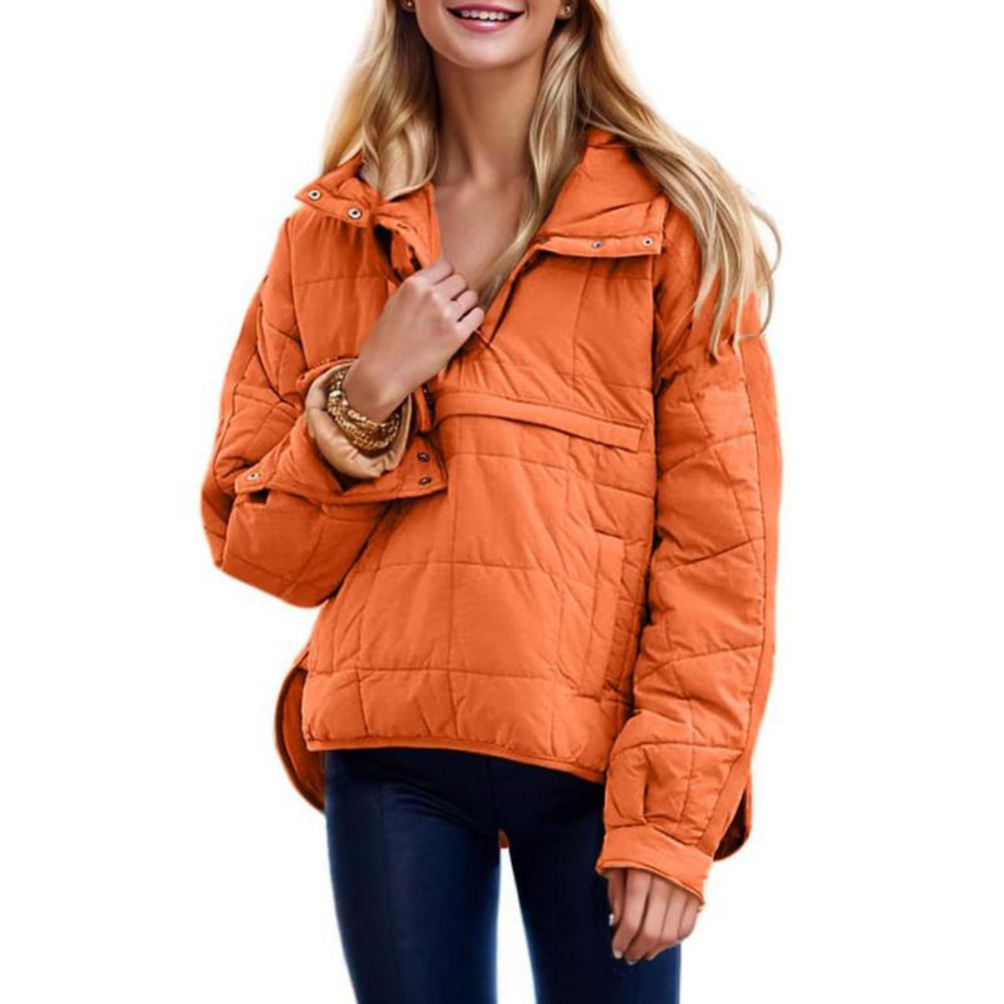 Farrell | Oversized Hooded Pullover Hooded Jacket