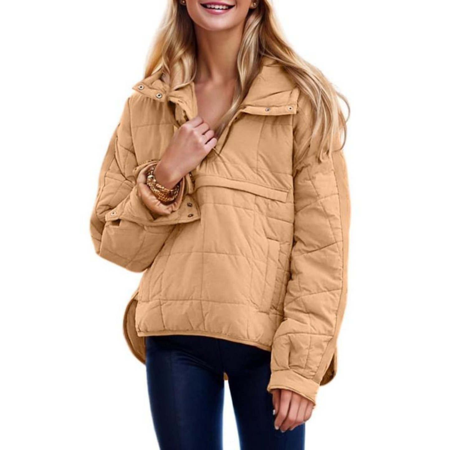 Farrell | Oversized Hooded Pullover Hooded Jacket