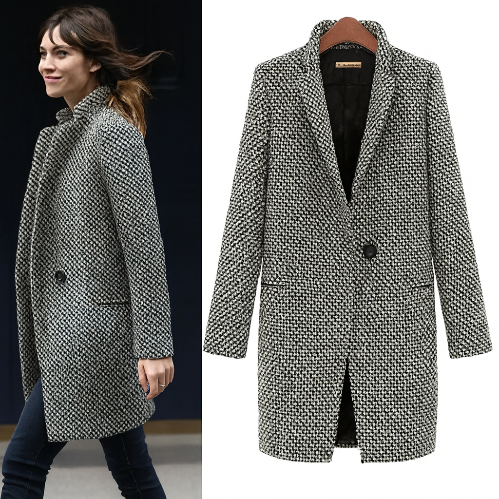 Claudia | Stylish Wool Coat for Autumn and Winter