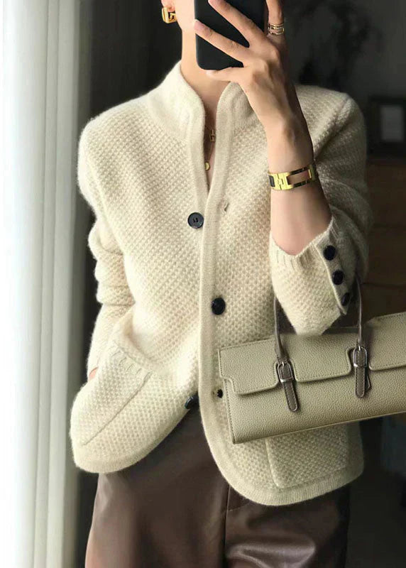Claire | Cashmere blend cardigan with buttons