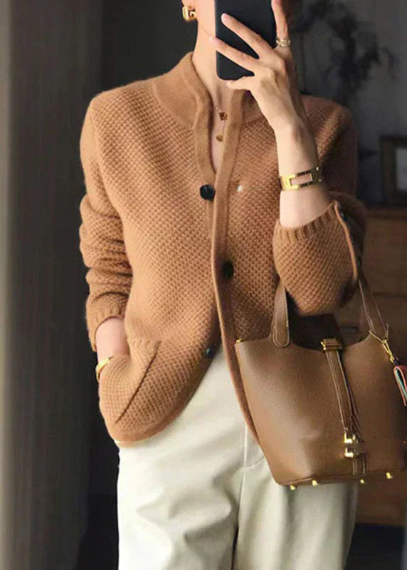 Claire | Cashmere blend cardigan with buttons