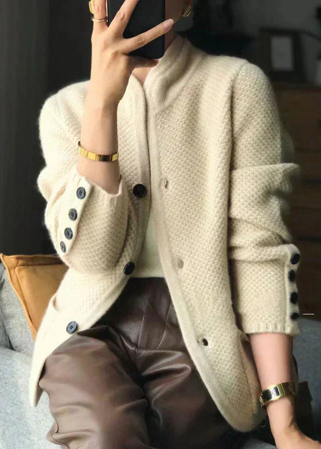 Claire | Cashmere blend cardigan with buttons