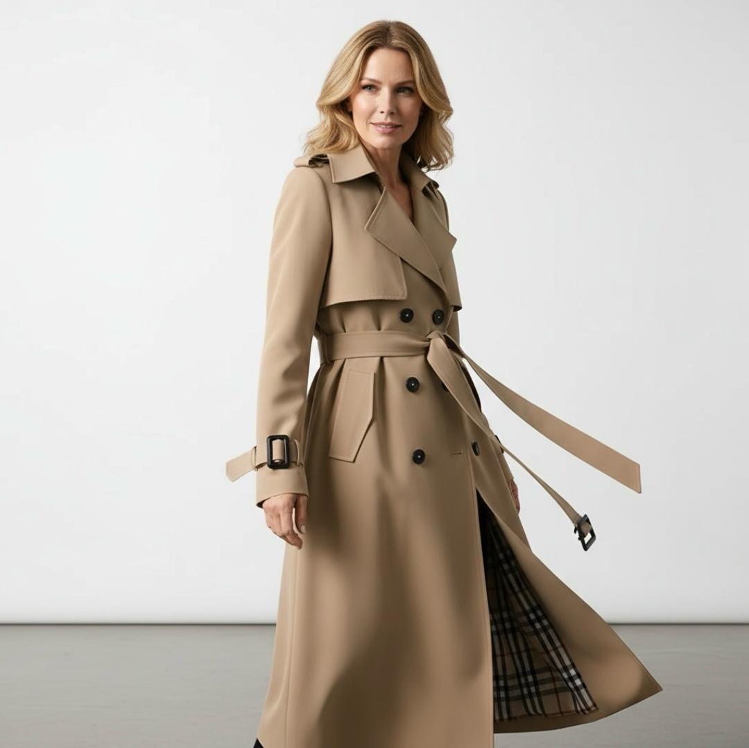 Vespara | Elegant Trench Coat with Timeless Style