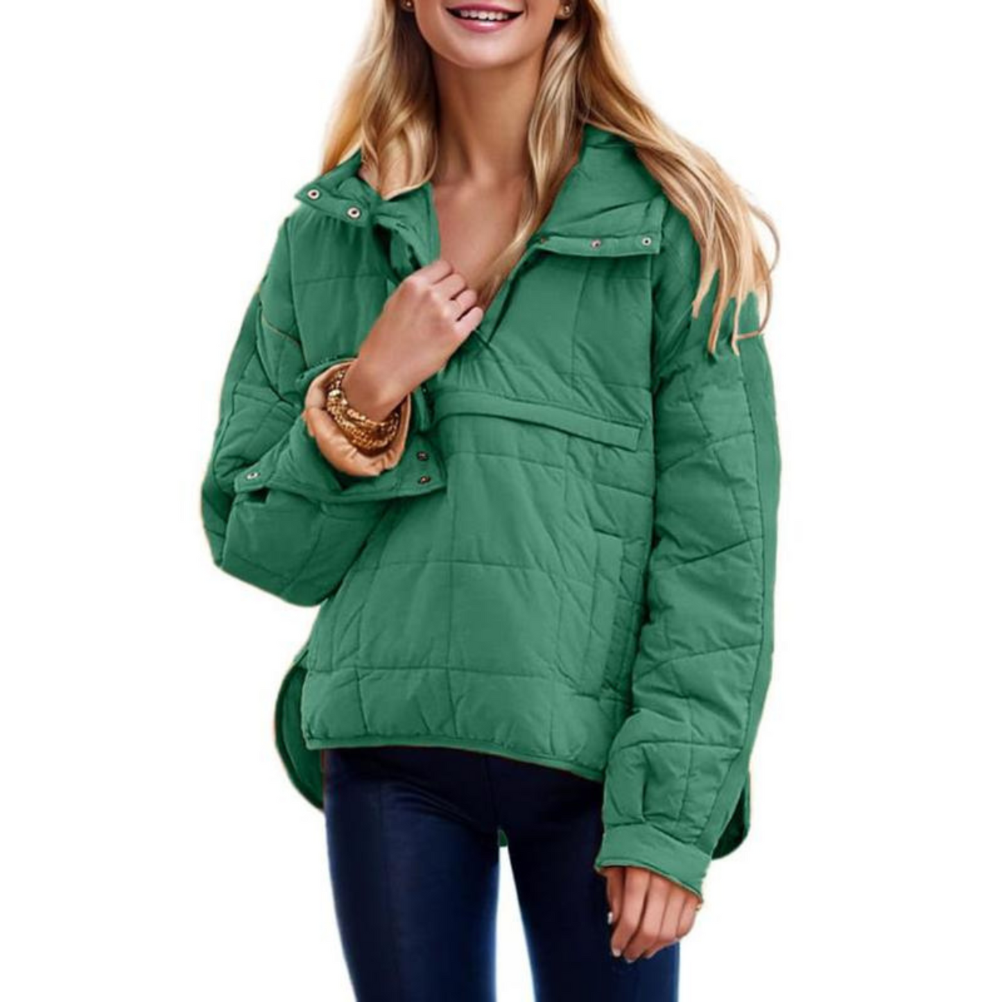 Farrell | Oversized Hooded Pullover Hooded Jacket