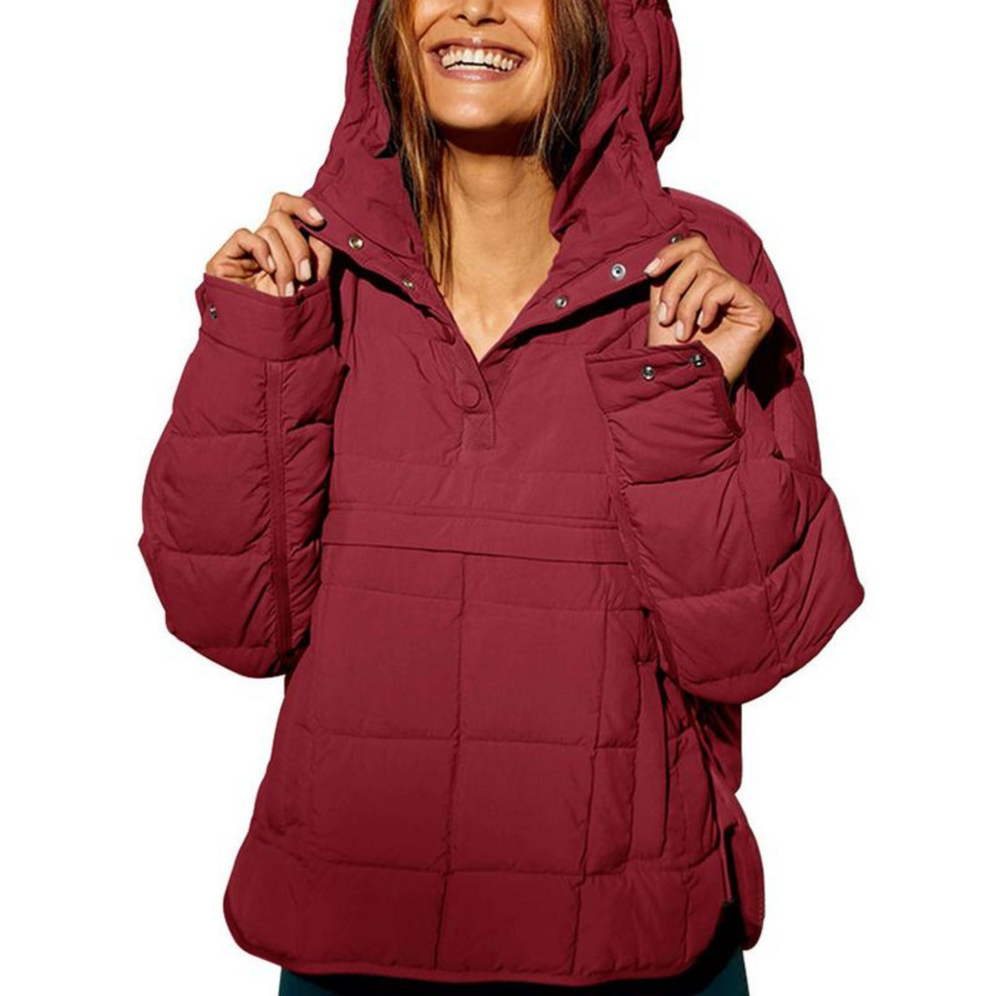 Farrell | Oversized Hooded Pullover Hooded Jacket