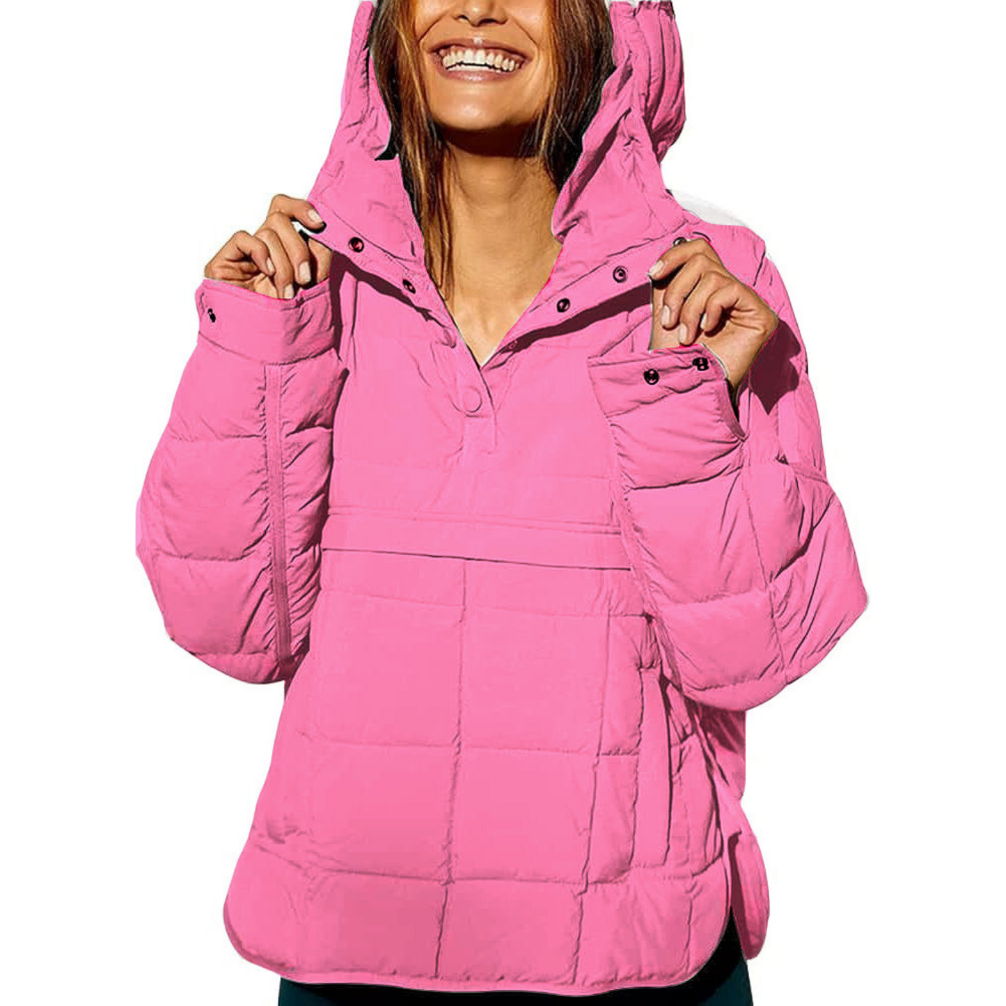 Farrell | Oversized Hooded Pullover Hooded Jacket