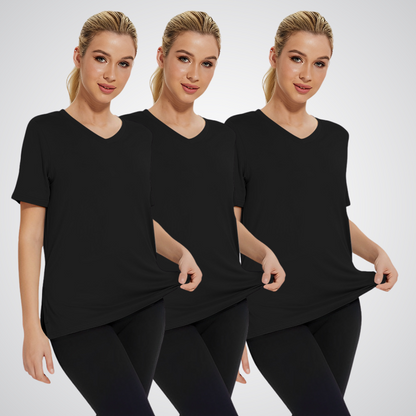SELENA | Casual Loose Fit Tee (Pack of 3)