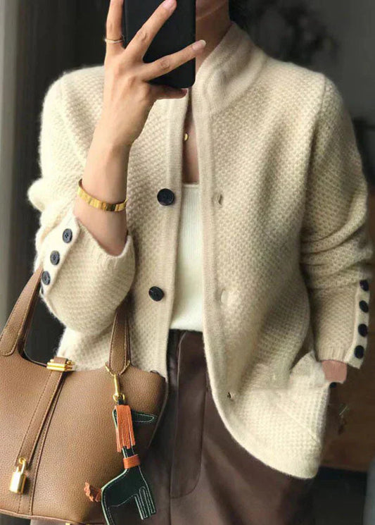 Claire | Cashmere blend cardigan with buttons