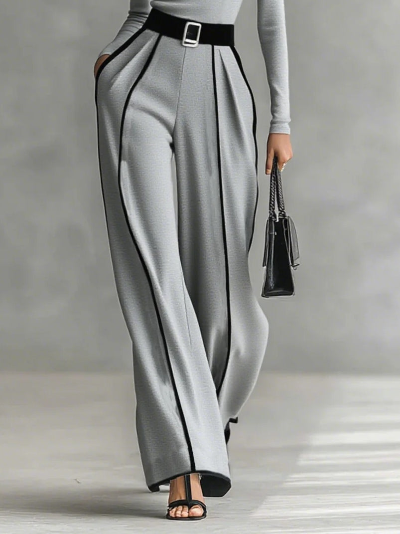 Vivienne | Elegant Belted Two-Piece Set