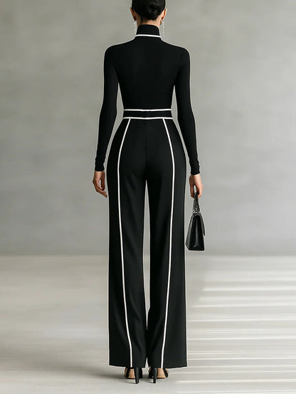 Vivienne | Elegant Belted Two-Piece Set